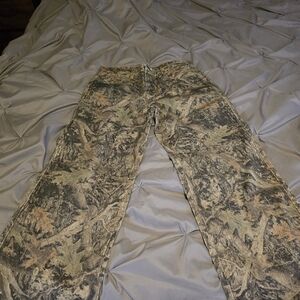 Camouflage Wide Leg Pants